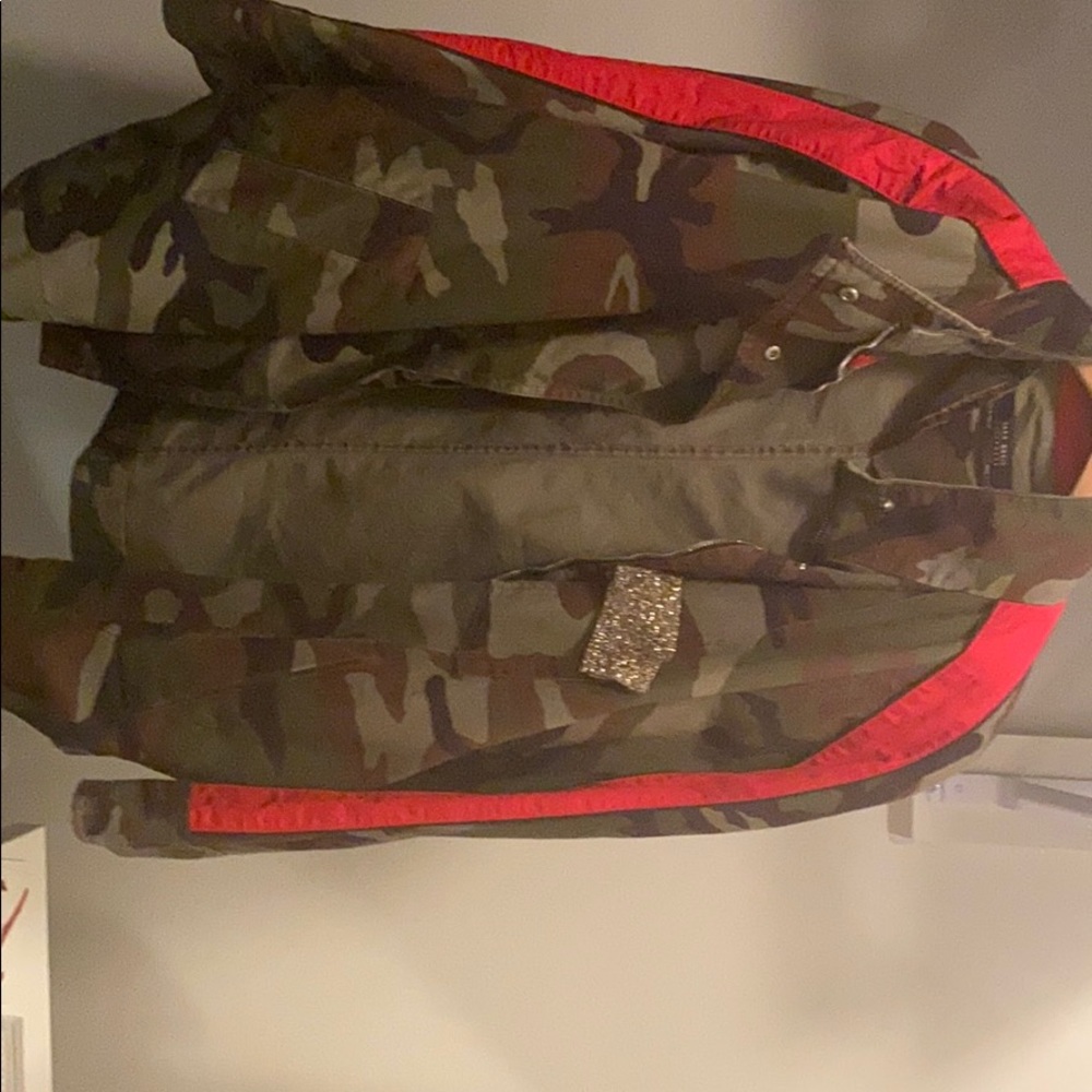 Zara camo blazer